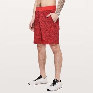 Lululemon•T.H.E. Short 9" Linerless•Vintage Vermillion Plum Shadow•LIKE NEW•Med